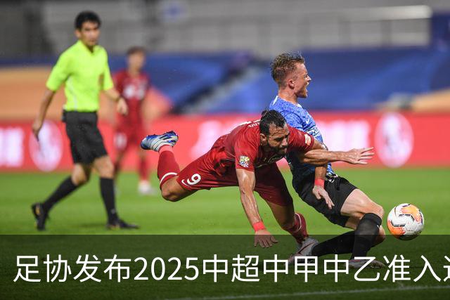 足协发布2025中超中甲中乙准入通知 11.25前提交材料